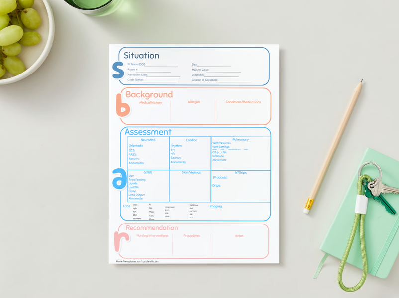 Prepare for Clinical Rotations: The Importance of learning SBAR and Care Planning